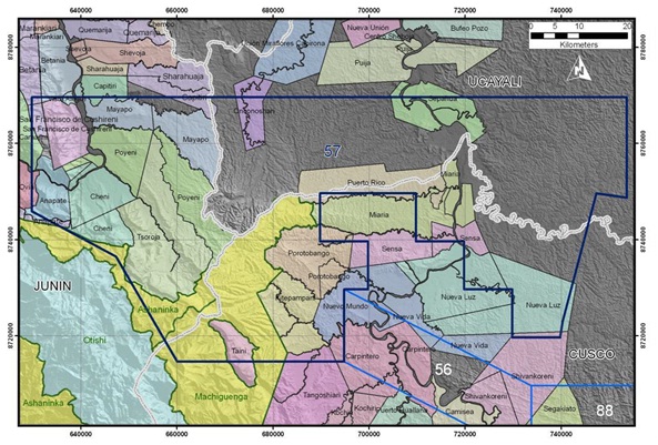 Ubicación del Lote 57